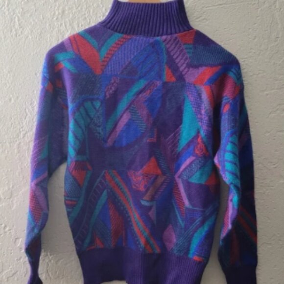 Meister Vintage Turtleneck Sweater Small - Picture 2 of 6